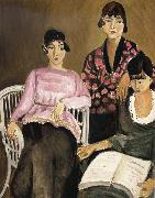 Henri Matisse The Three Sisters oil on canvas